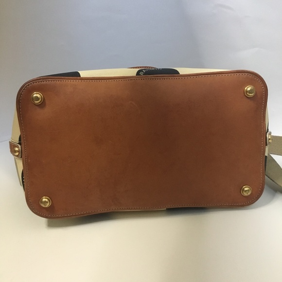 Brahmin Leather Polka Dot Tassels Purse Handbag - Picture 5 of 8